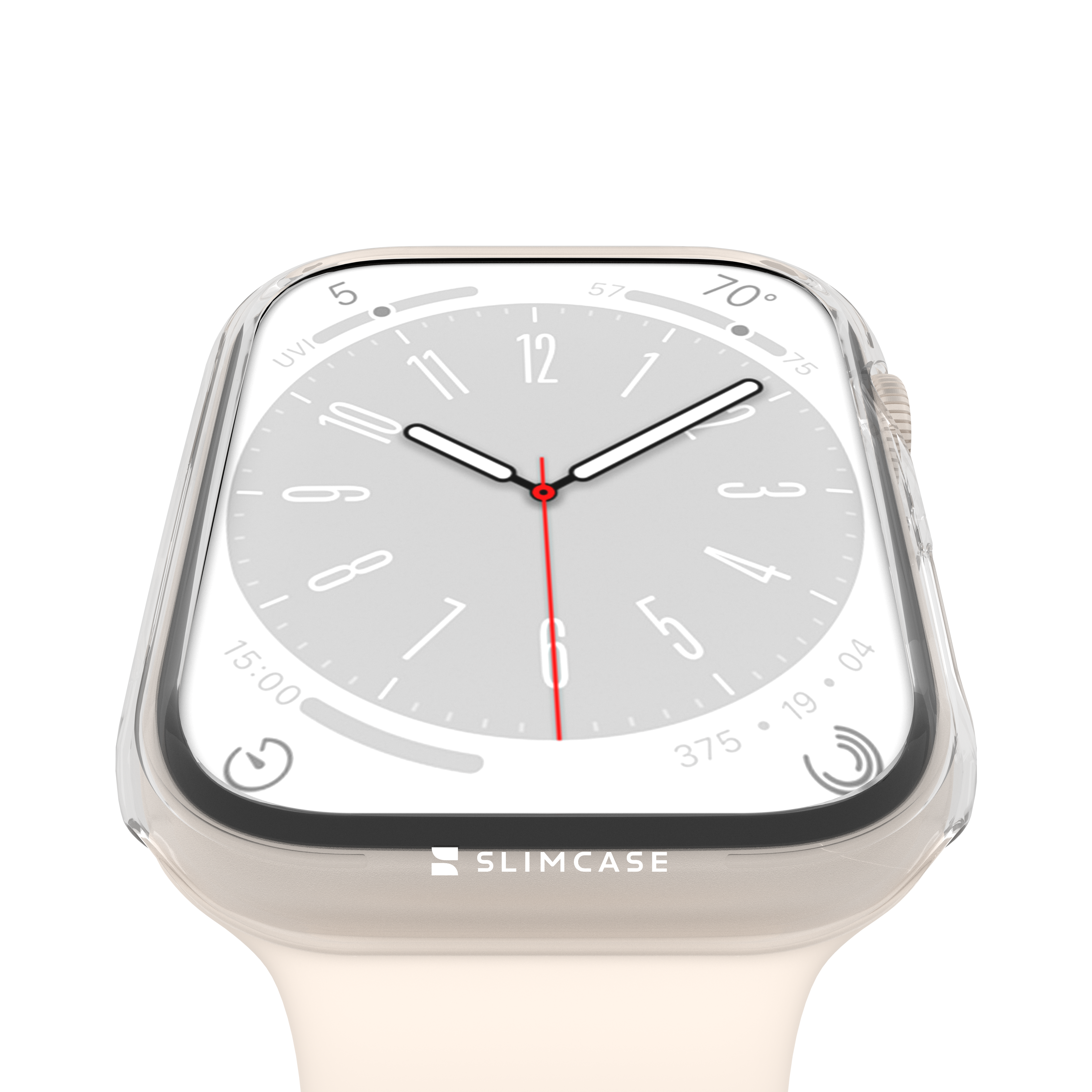 Slimcase สำหรับ Apple Watch ซีรีส์ 7&8 - ใส Transparent / 41 มม. - Slimcase.co Thailand