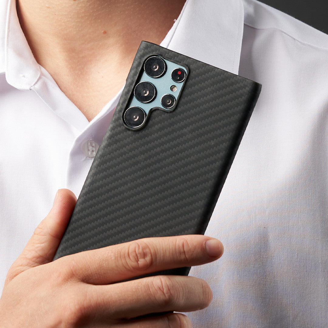 Slimcase สำหรับ Galaxy S22 Ultra - Pro - Frosted Black - Slimcase.co Thailand